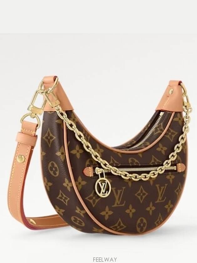 Loop Monogram Chain Shoulder Bag Tan - LOUIS VUITTON - BALAAN 3