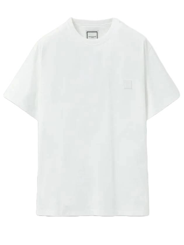 Luminous back logo short sleeve t shirt white - WOOYOUNGMI - BALAAN 1