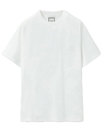 Luminous Back Logo Short Sleeve T-Shirt White - WOOYOUNGMI - BALAAN 1