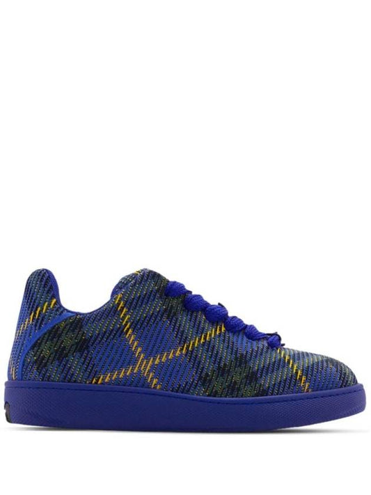 Check Knit Sneakers 8088827 - BURBERRY - BALAAN 1