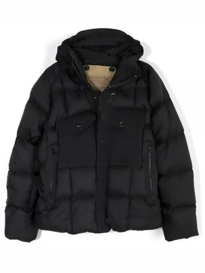 Tanker Combo Down Jacket Padding Black - TEN C - BALAAN 2