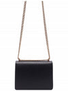 Saffiano Leather Envelope Chain Shoulder Bag Black - PRADA - BALAAN 5