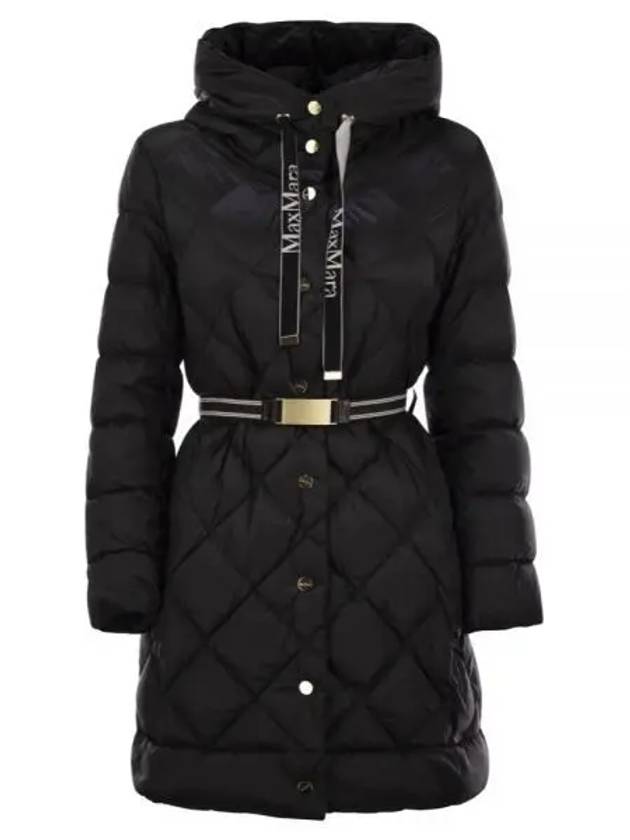 Trecap Drip Proof Canvas Parka Padding Black - MAX MARA - BALAAN 2