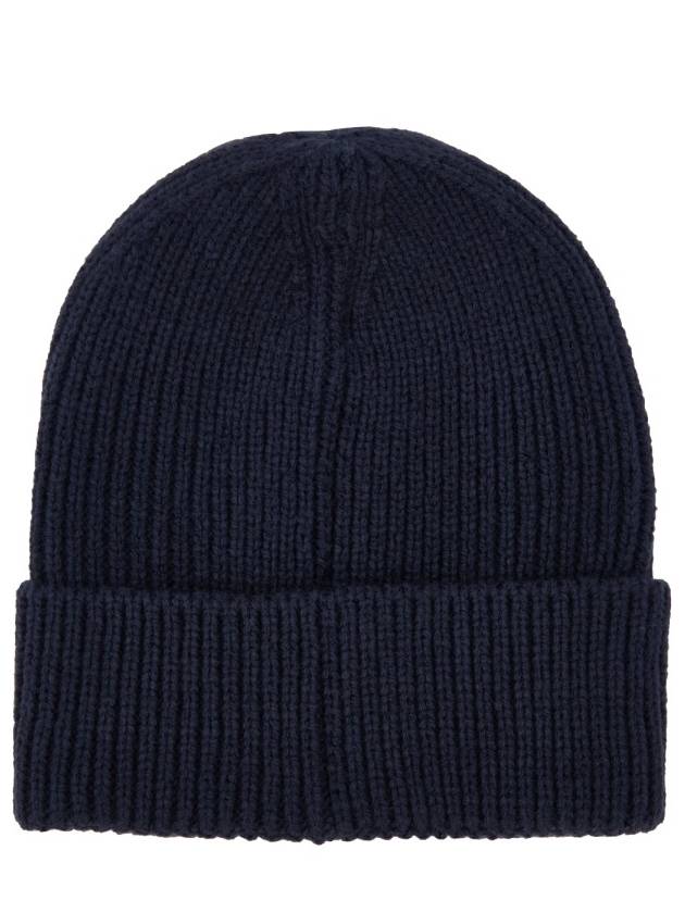 TNF Logo Box Cuffed Beanie Navy - THE NORTH FACE - BALAAN 4