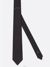 Handwriting Logo Tie Black - DIOR - BALAAN 2