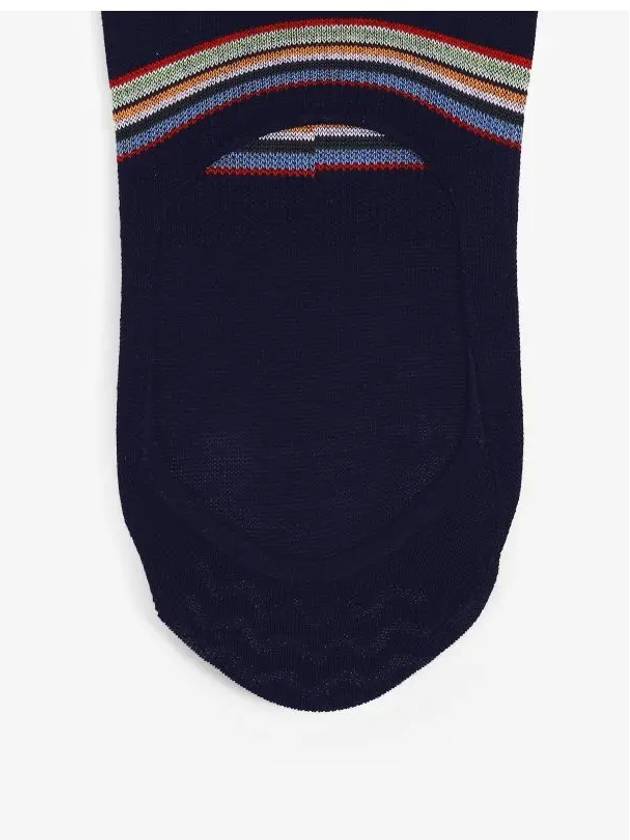 Striped Fake Cotton Socks Navy - PAUL SMITH - BALAAN 4