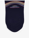 Striped Fake Cotton Socks Navy - PAUL SMITH - BALAAN 5