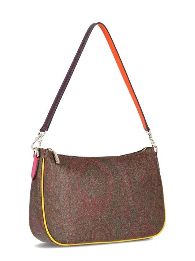 Paisley Medium Shoulder Bag Brown - ETRO - BALAAN 1