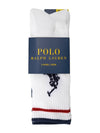 Logo embroidery socks 3 pack set 449723748001 - POLO RALPH LAUREN - BALAAN 8