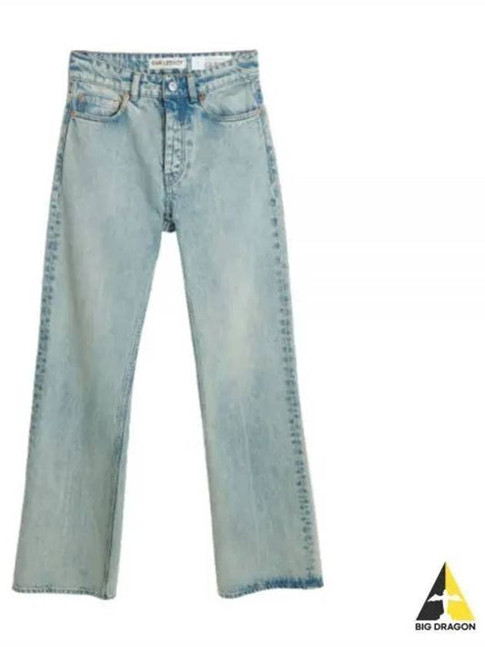 Women s Bleach Crease Bootcut Denim Pants W4225BB - OUR LEGACY - BALAAN 1