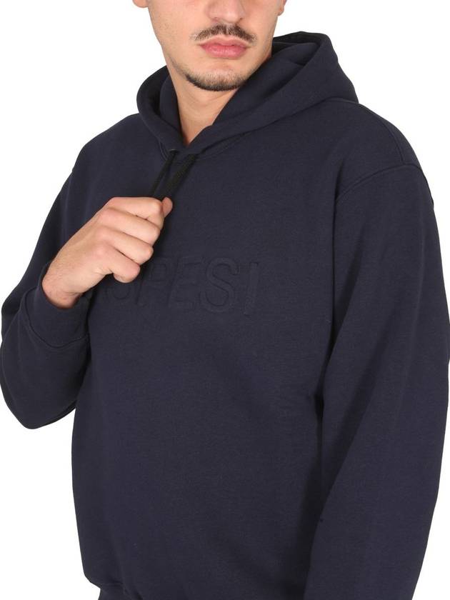 Aspesi Sweatshirt With Logo And Hood - ASPESI - BALAAN 4