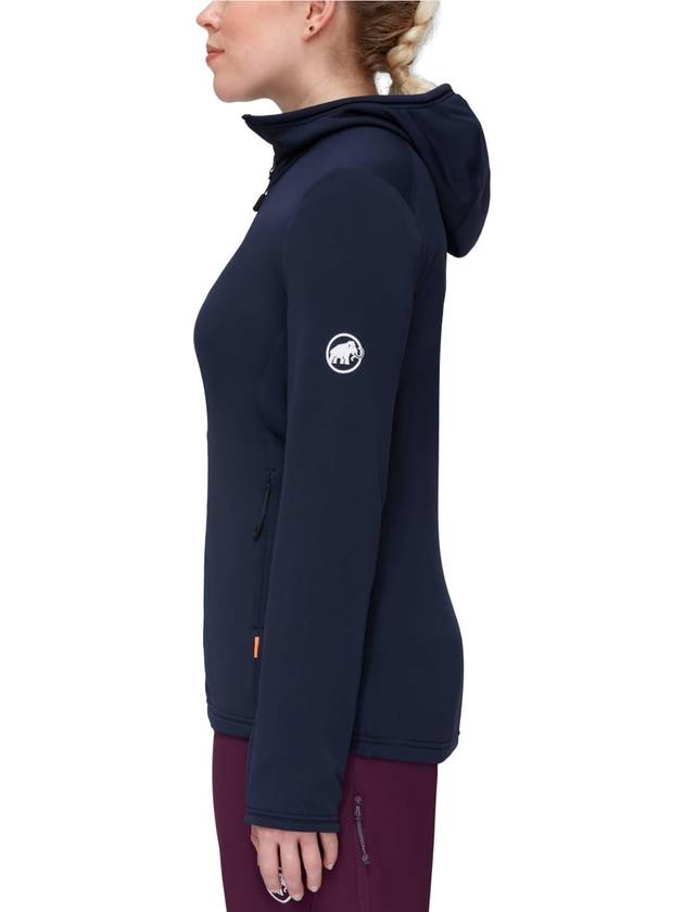 Women's Aconcagua Light ML Hooded Jacket Navy - MAMMUT - BALAAN 5