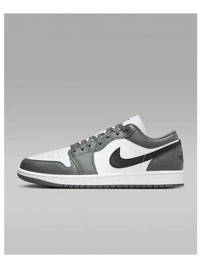 Air Jordan 1 Low Top Sneakers Iron Grey - NIKE - BALAAN 2