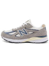 990v4 Made in USA Gray Suede - NEW BALANCE - BALAAN 3