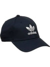 Trefoil Embroidery Ball Cap Navy - ADIDAS - BALAAN 1