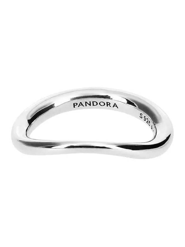 Organically Shaped Band Ring Silver - PANDORA - BALAAN 3