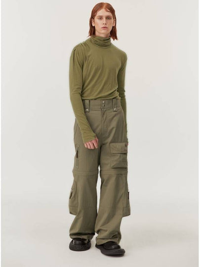 Flight Cargo Pants Khaki - MONTSENU - BALAAN 2