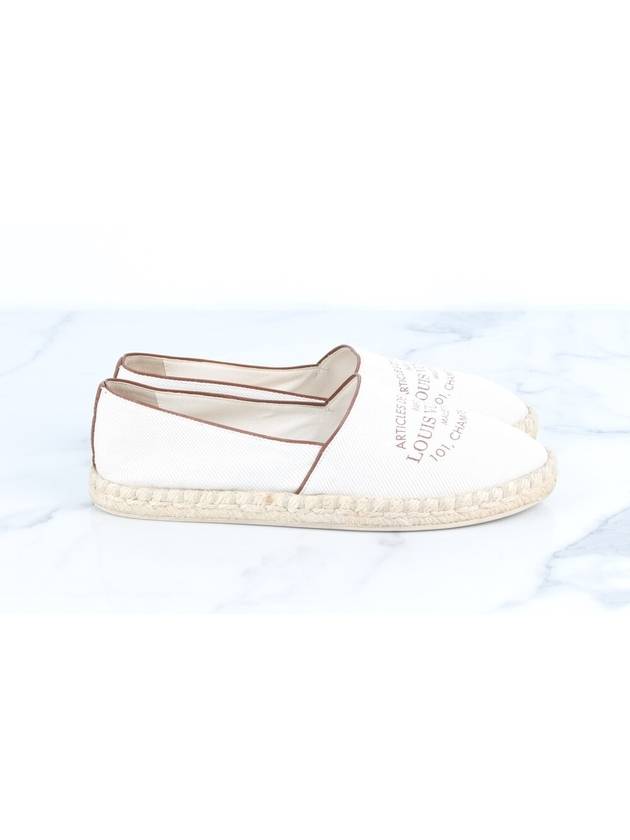 Canvas sunlight logo espadrille mules 36 230 - LOUIS VUITTON - BALAAN 6