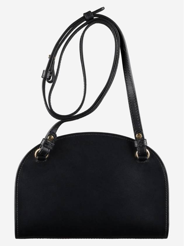 Demi Lune Half Moon Cross Bag Black - A.P.C. - BALAAN 3