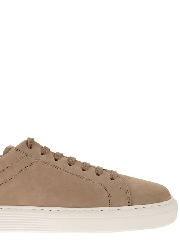 Suede Low Top Sneakers Beige - BRUNELLO CUCINELLI - BALAAN 7