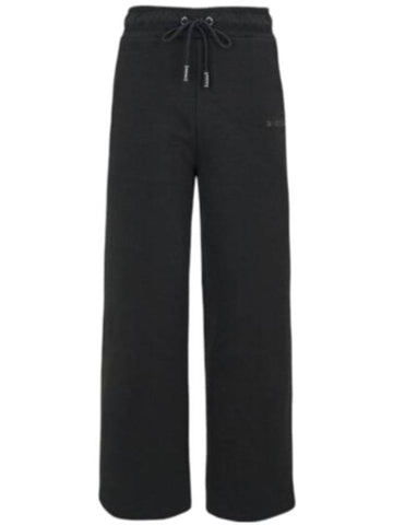 Cavazzo Straight Pants Black - DUVETICA - BALAAN 1