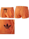 01F77880Women’sSlim Short Hot PantsOrange - ADIDAS - BALAAN 2