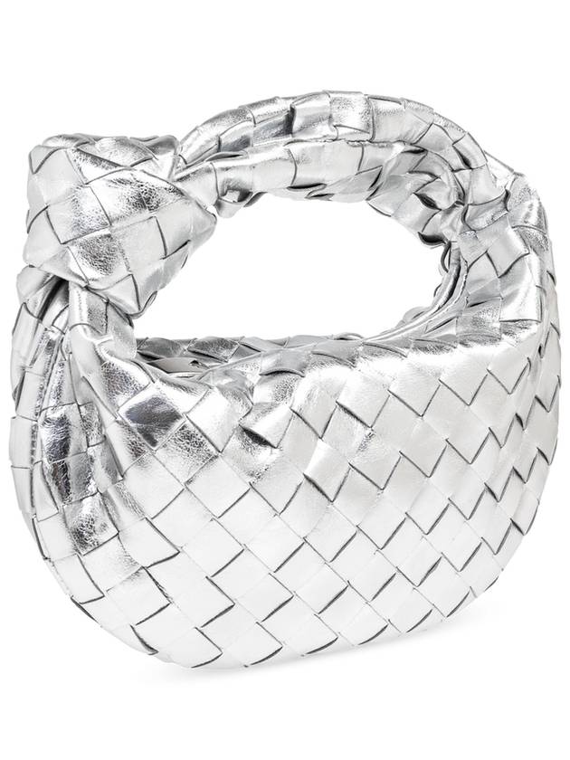 Bottega Veneta Handbag Mini Jodie, Women's, Silver - BOTTEGA VENETA - BALAAN 4