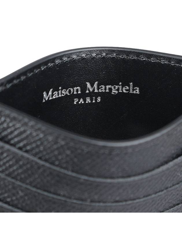 Stitch Diagonal Card Wallet Black - MAISON MARGIELA - BALAAN 6