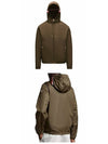 Grimpeurs Hooded Windbreaker Dark Military Green - MONCLER - BALAAN 5