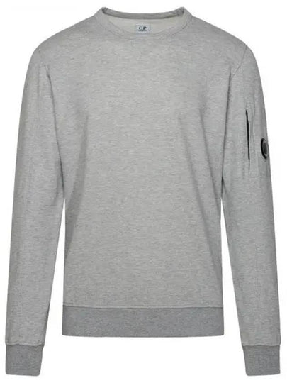 Light Fleece Sweatshirt Grey - CP COMPANY - BALAAN 2