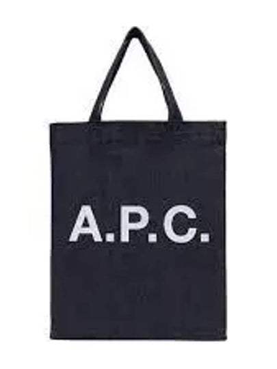 Eco Lou Logo Tote Bag Navy - A.P.C. - BALAAN 2