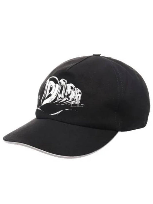 Astero Signature Ball Cap Black - DIOR - BALAAN 2