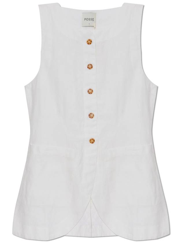 Posse Vest Emma, Women's, White - POSSE - BALAAN 1