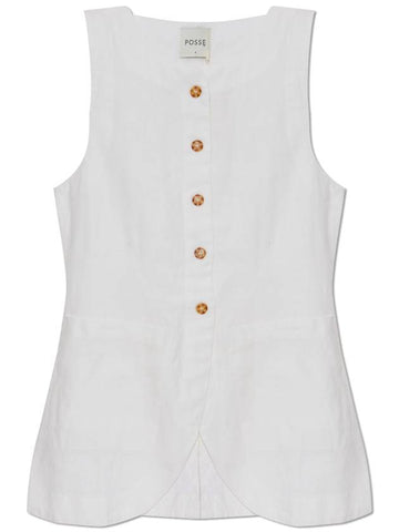 Posse Vest Emma, Women's, White - POSSE - BALAAN 1