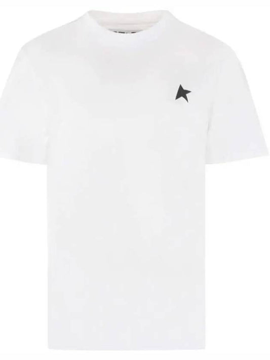 Black Star Collection Short Sleeve T-Shirt White - GOLDEN GOOSE - BALAAN 2