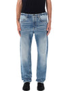 Paris Cotton Jeans Blue - SAINT LAURENT - BALAAN 3