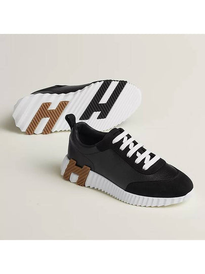 Bouncing Low Top Sneakers Noir - HERMES - BALAAN 2