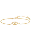 V Logo Men Chain Bracelet J0R93MET CS4 - VALENTINO - BALAAN 1