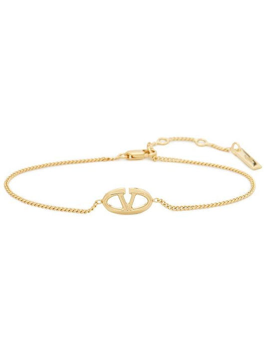 V Logo Men Chain Bracelet J0R93MET CS4 - VALENTINO - BALAAN 1