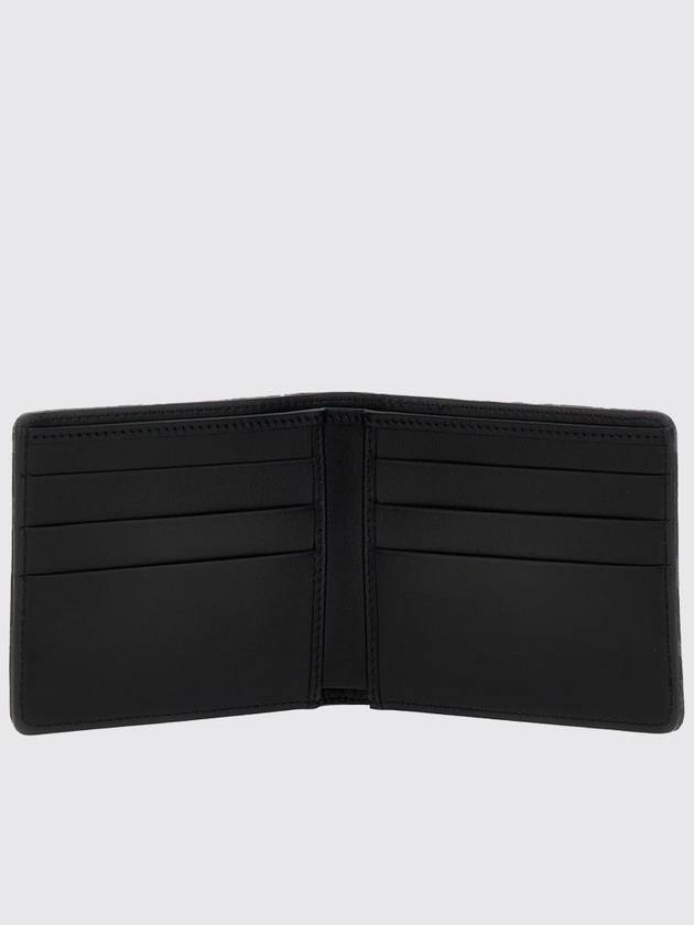 Dolce &amp; Gabbana wallet in cotton with all-over jacquard logo - DOLCE&GABBANA - BALAAN 2