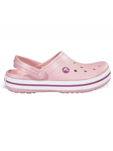 Crocband Clog Sandals Pink - CROCS - BALAAN 1