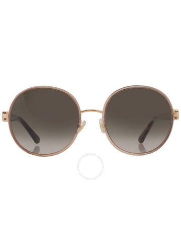 Jimmy Choo Brown Gradient Round Ladies Sunglasses PAM/S 001Q/HA 57 - JIMMY CHOO - BALAAN 1