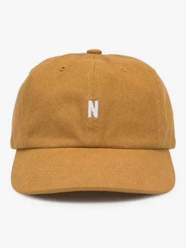 Twill Sports Ball Cap Chrome Yellow N8000013041 - NORSE PROJECTS - BALAAN 1