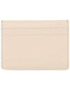 Logo 2-Tier Leather Card Wallet Pink - JIL SANDER - BALAAN 4