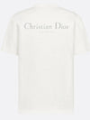 Couture Lettering Logo Short Sleeve T-Shirt White - DIOR - BALAAN 6