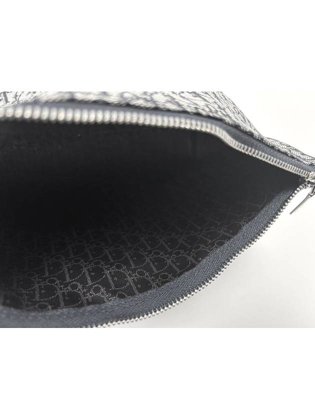 Black Oblique Trotter Pouch 4VDIB21109 - DIOR - BALAAN 6