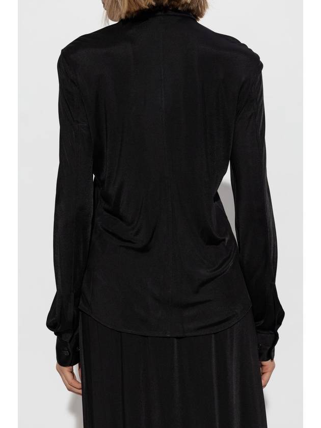 Helmut Lang Button-up Shirt, Women's, Black - HELMUT LANG - BALAAN 4