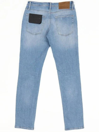 IKALOOK Light Blue Damage Tapered Fit Jeans JN132 - IKALOOOK - BALAAN 2