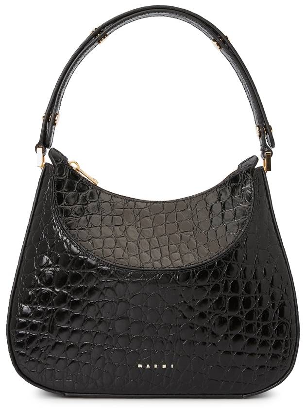 embossed hobo shoulder bag - MARNI - BALAAN 2