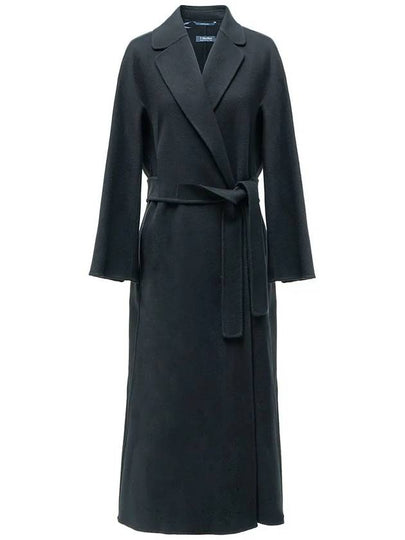 Esturian virgin wool coat black ESTURIA 013 - MAX MARA - BALAAN 2